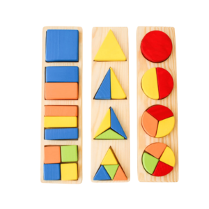 3 puzzles en bois