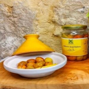 Ingrédients : Olives, eau, sel,cumin, citron, vinaigre